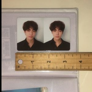 BTS, V, Taehyung photocard Love Yourself